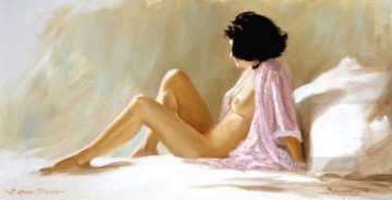 Impressionist Nude Painting - nd047eD impressionism female nude